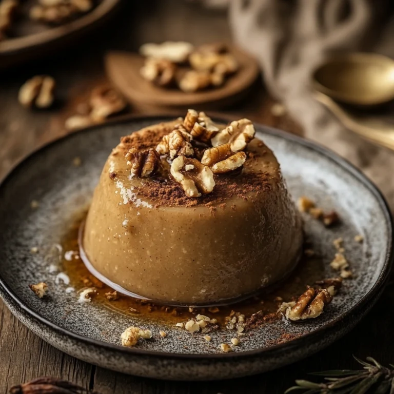 Pudding daktylowy z kardamonem